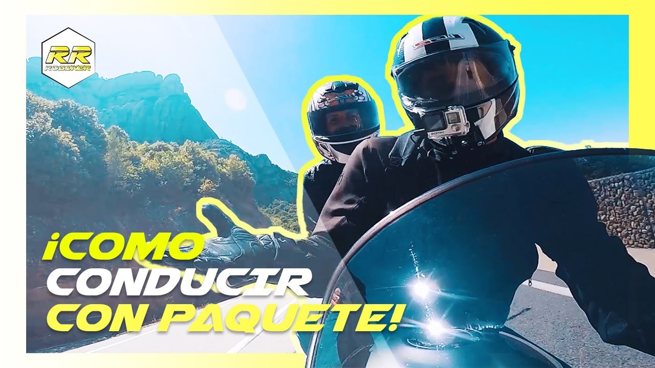 Como conducir moto con pasajero 👬| Trucos y consejos para conductor y paquete.