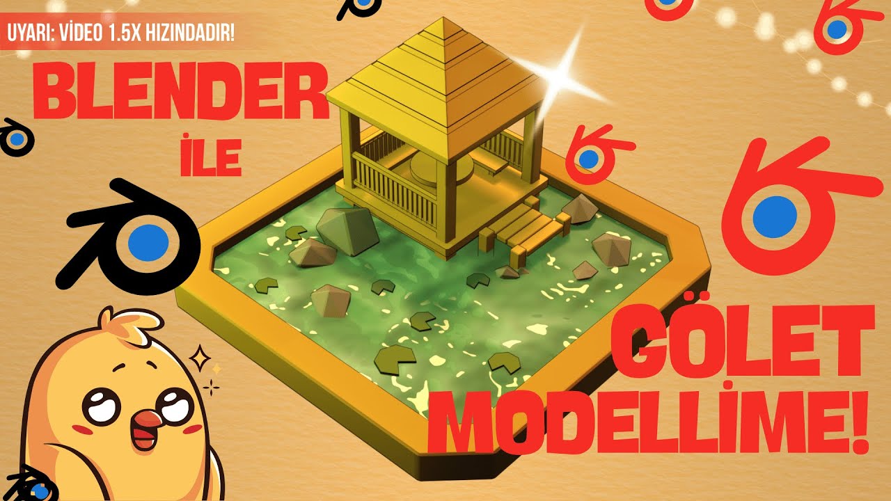 Blender ile Göletcik modelliyoruz!