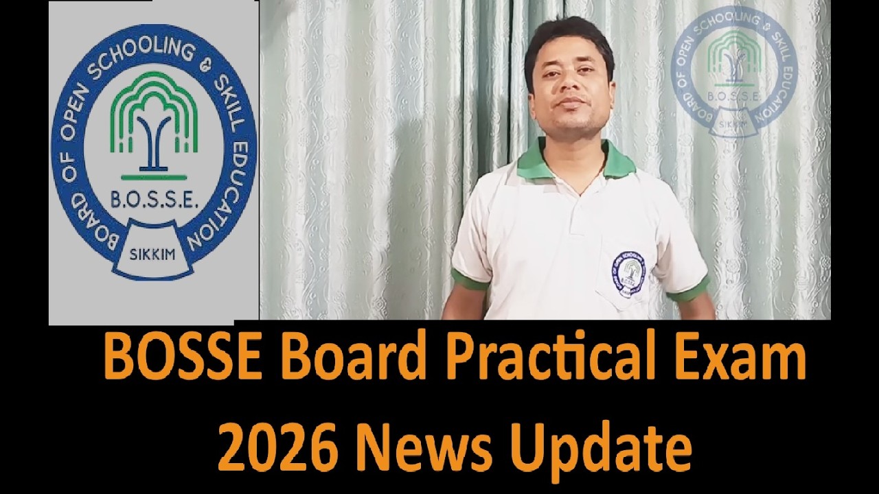 BOSSE Board Practical Exam 2026 News Update #bosse #education