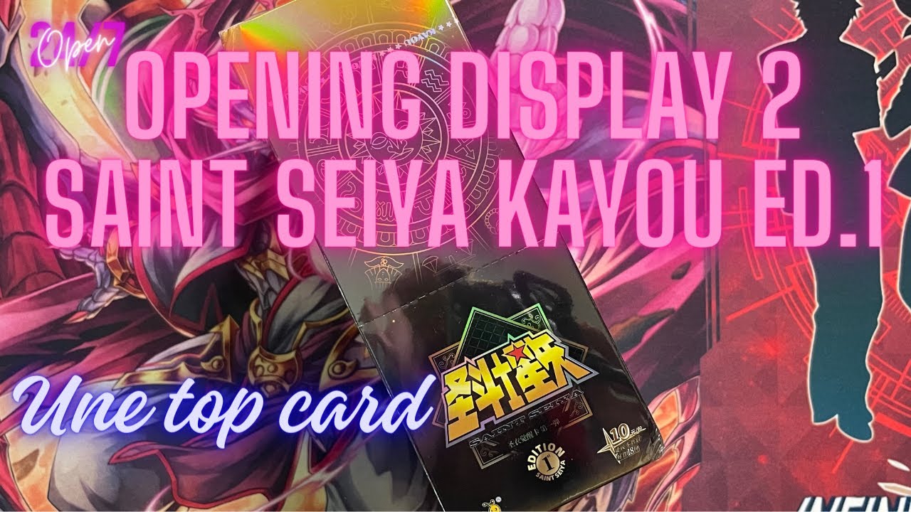 OPENING 2 SAINT SEIYA KAYOU ED.1 - UN BON HIT