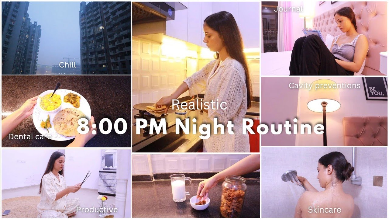 NIGHT ROUTINE (2024) TO WAKE UP EARLY | selfcare, chill, healthy & productive habits | Gulguli Singh