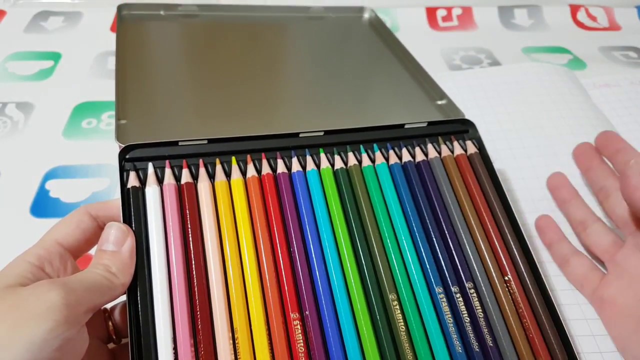 Recensione Stabilo acquacolor 24 matite