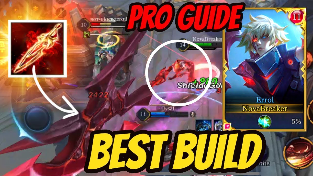 ERROL NEW HERO JUNGLE PRO GUIDE  | AoV | 傳說對決 | RoV | Li&ecirc;n Qu&acirc;n Mobile