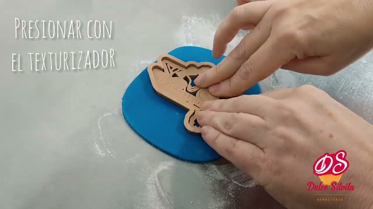 Como utilizar los Cortadores de galleta con texturizador? |Dulce Silvita