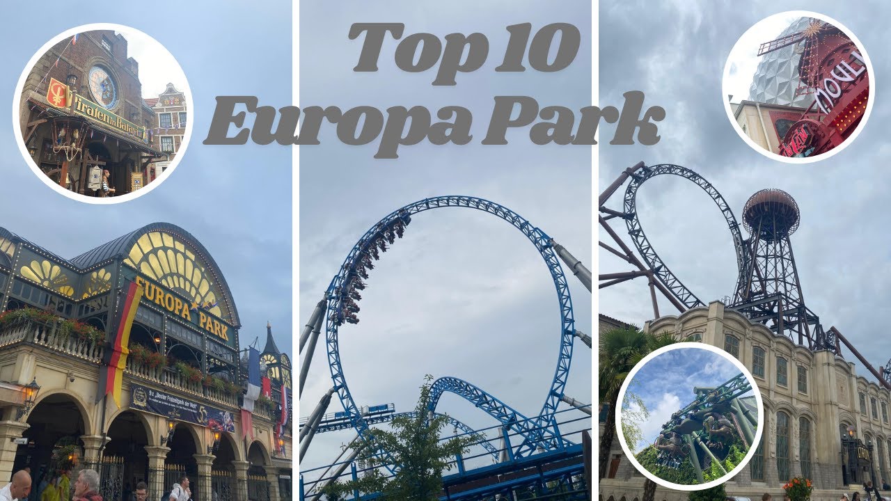 Top 10 Attraktionen im Europa Park 2025