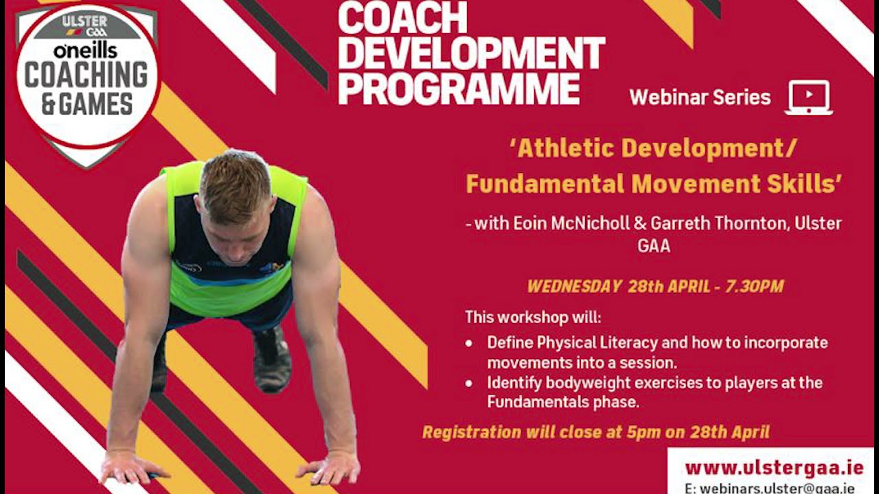 CDP - &lsquo;Athletic Development/Fundamentals Movement Skills&rsquo;