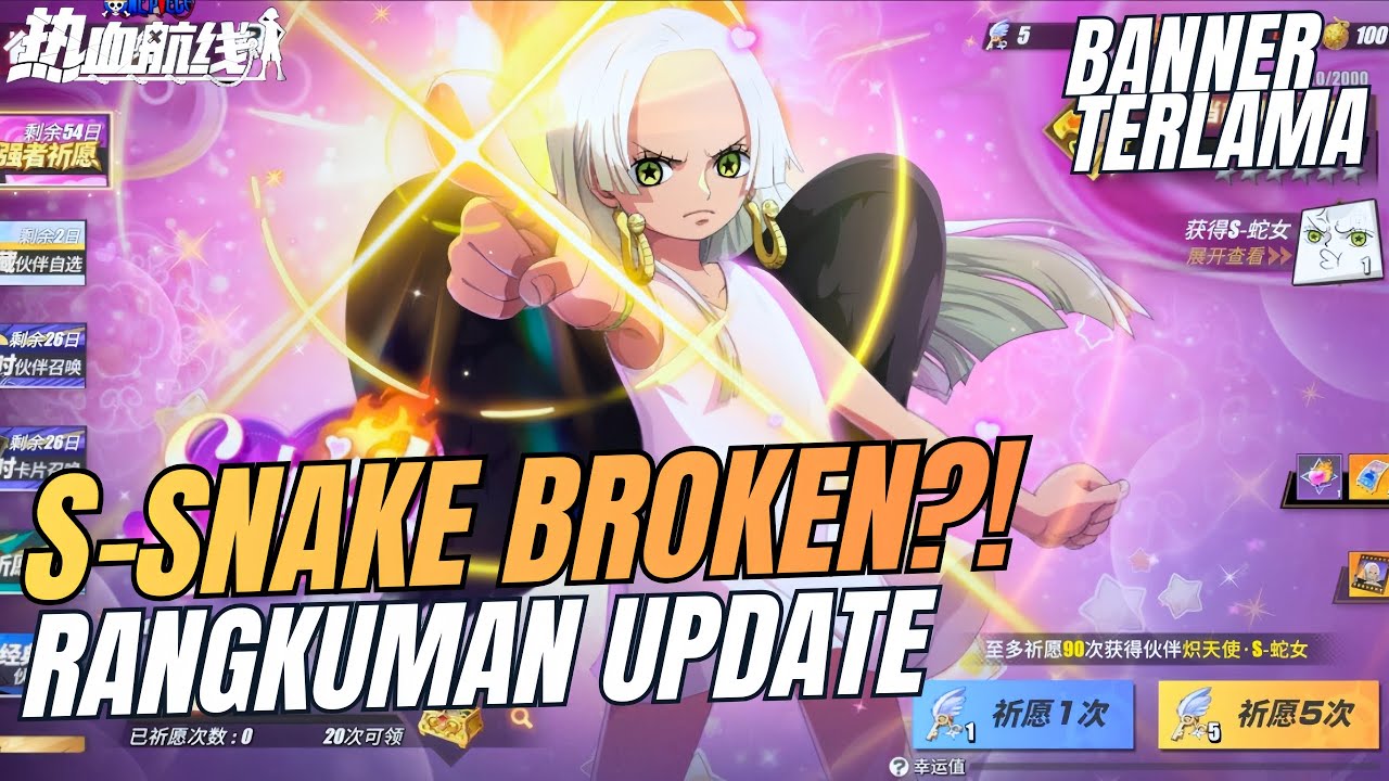 S-SNAKE AKHIRNYA RILIS‼️ UPDATE + BANNER TERPANJANG SEJARAH⁉️ | Billin VPN OPFP