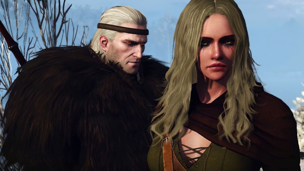 Book Geralt Spends Time With Ciri - The Witcher 3 Heavily Modded