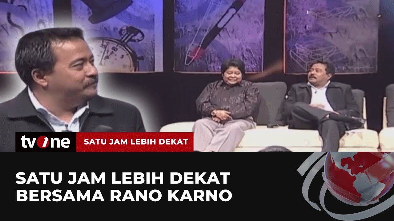 [FULL] Satu Jam Lebih Dekat Bersama Rano Karno | tvOne