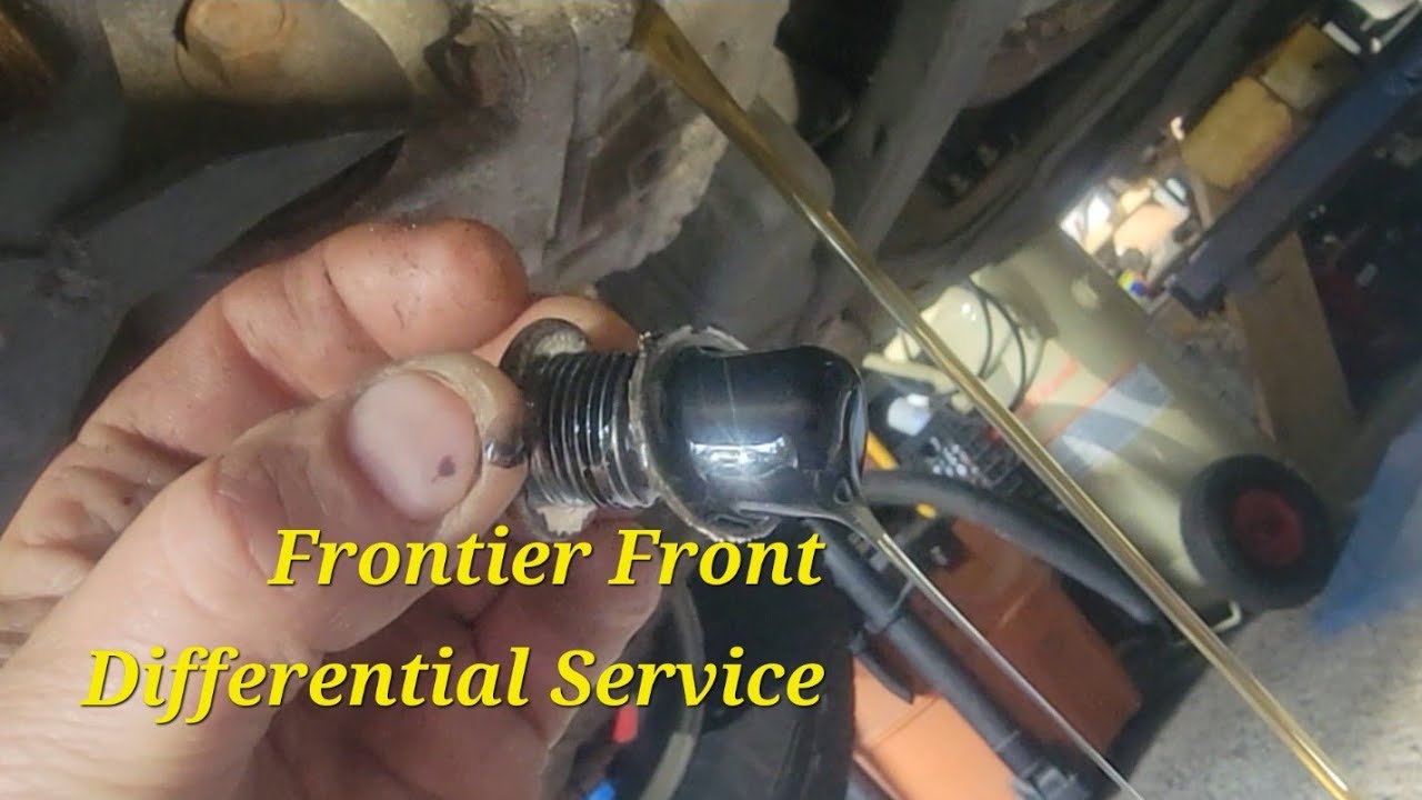 Nissan Frontier Front Differential Gear Oil Replacement.