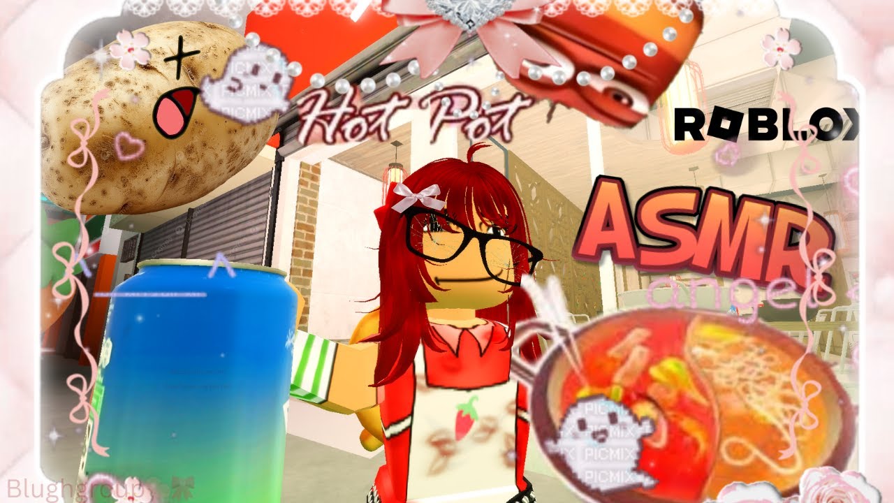 HOT POT RESTURANT ROBLOX GAME |  ASMR VIDEO | ROBLOX ASMR