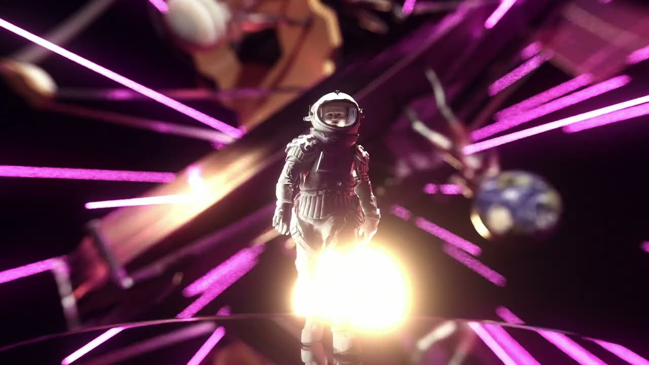 FAKIN BŮH - JAMES WEBB //prod. ECMSQUAD // 3D VIDEO