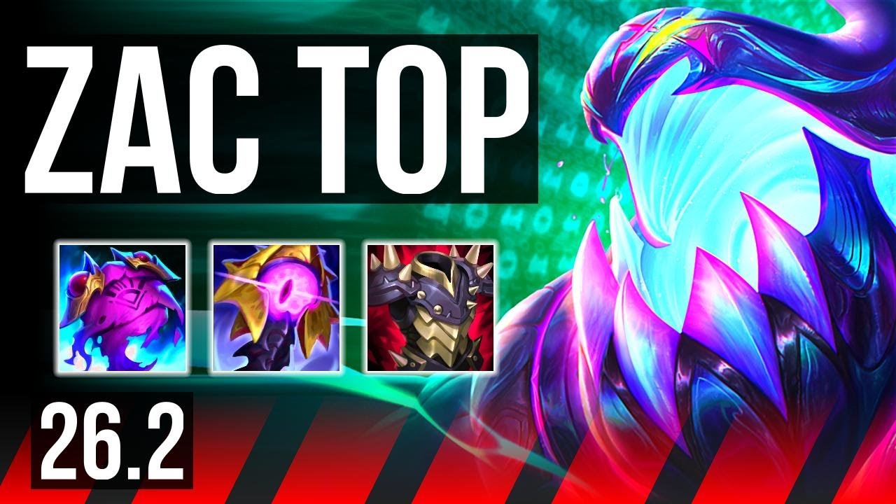 ZAC vs MORDEKAISER (TOP) | KR Master | 26.2