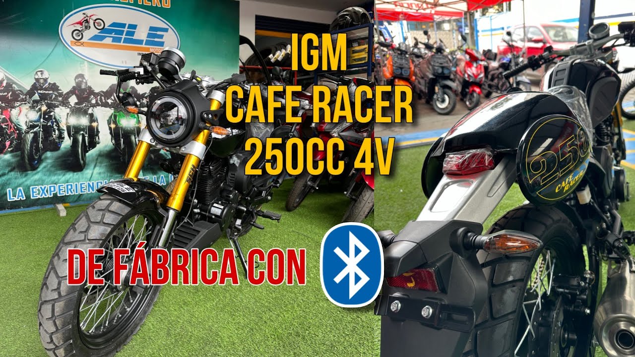 IGM CAFÉ RACER 250cc | 2024 | REVIEW | SONIDO | PRECIO