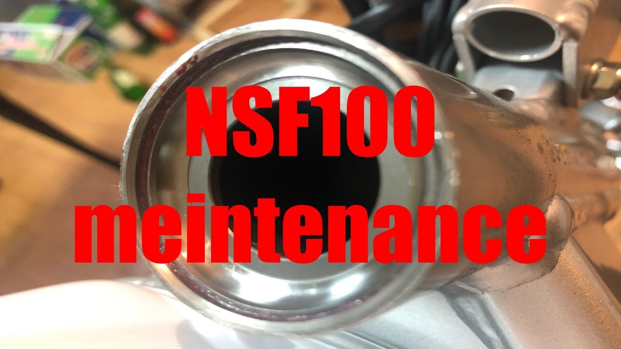 NSF100 フロント廻りメンテナンス