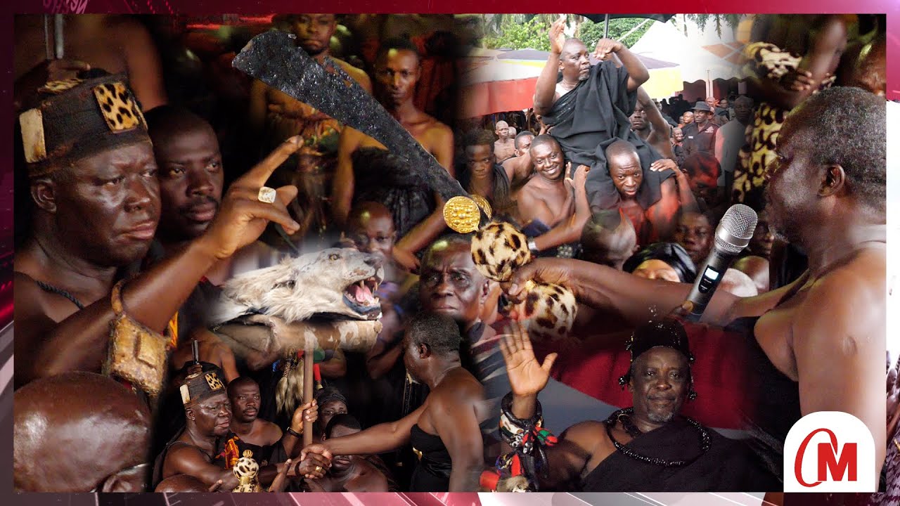 Essumegyahene Nana Okyere Kusi Aduako ll  Swears Oath Of Allegiance To Asantehene
