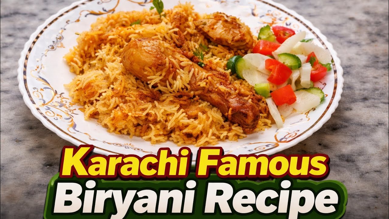 Karachi Famous Chicken Biryani Recipe | Step by Step Biryani | Barri Bahu Ka Kitchen
