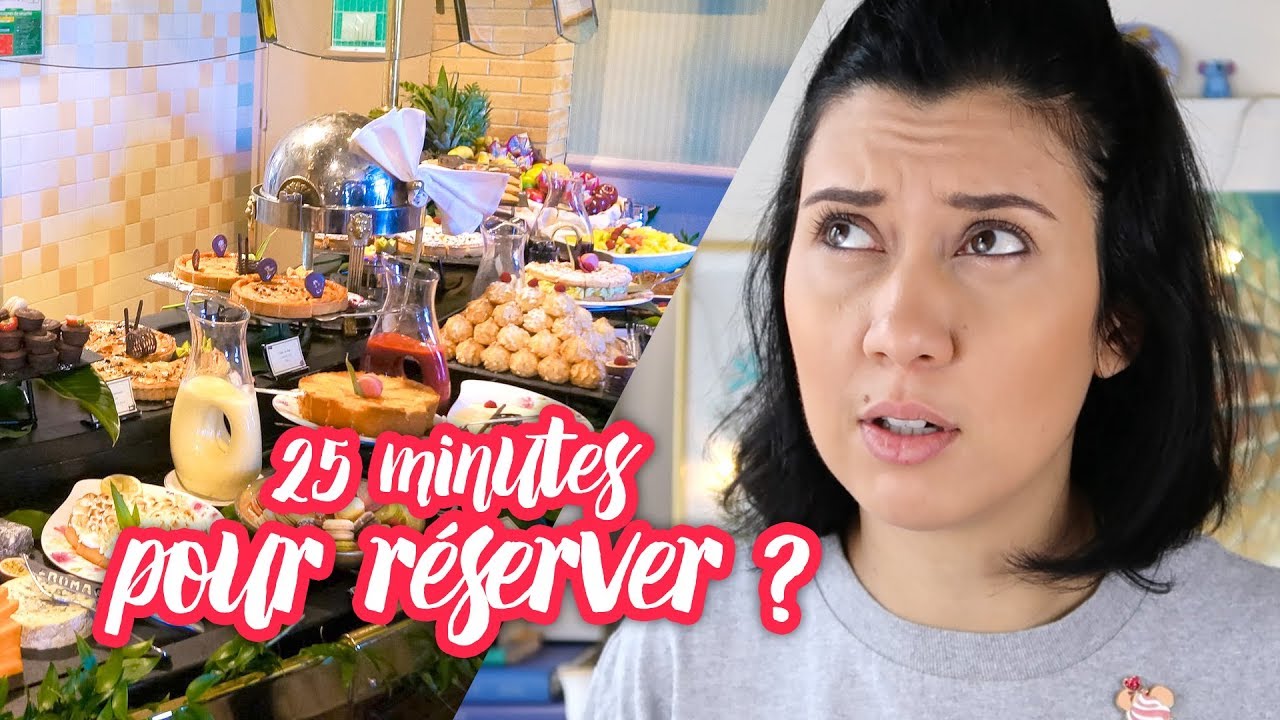 COMMENT RESERVER SON RESTAURANT FACILEMENT A DISNEYLAND PARIS ?
