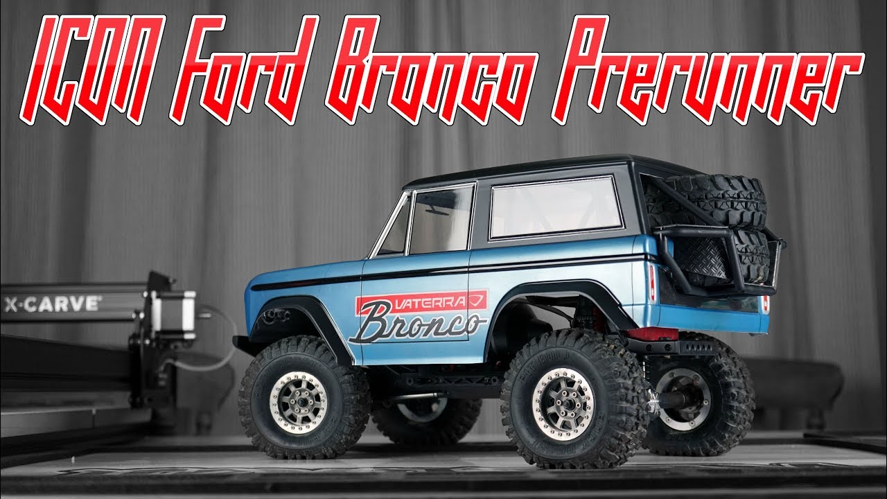 ICON BRONCO PRERUNNER  - Vaterra Ascender Custom Paint