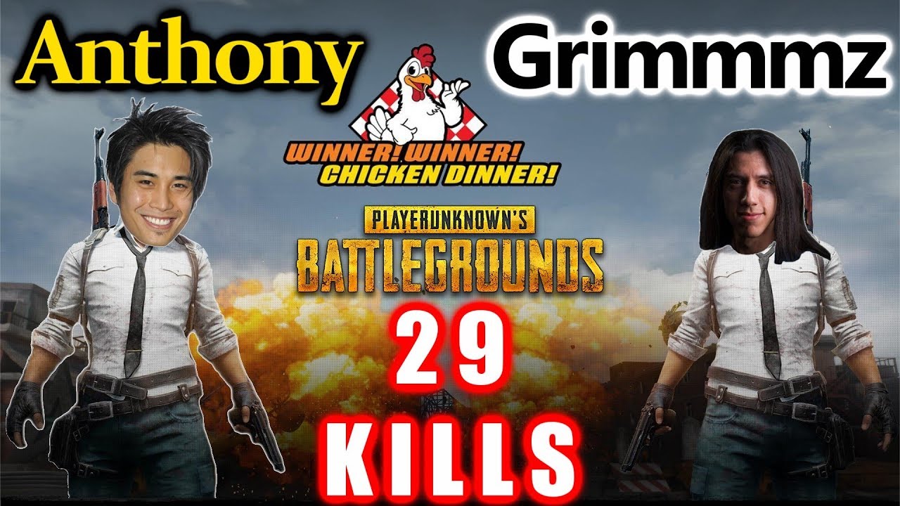 PUBG - MrGrimmmz & Anthony Kongphan - 29 KILLS #DUO - PLAYERUNKNOWN'S BATTLEGROUNDS