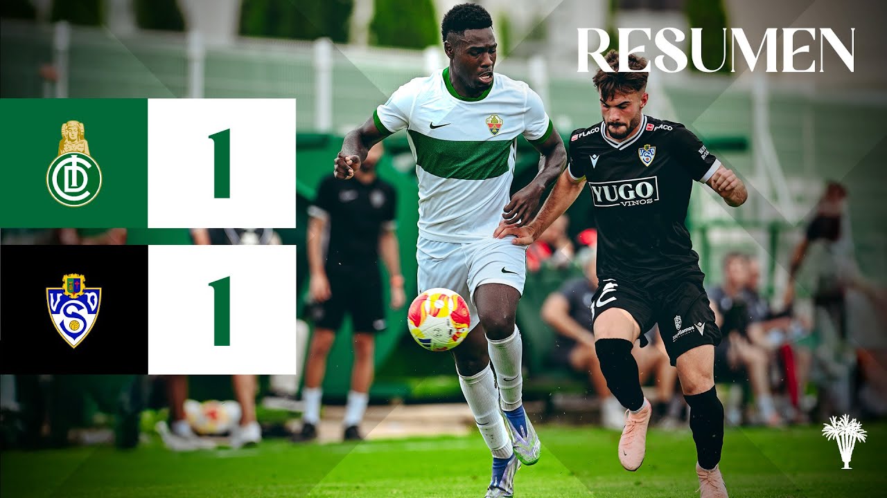 Resumen del Elche Ilicitano 1-1 Yugo UD Socu&eacute;llamos CF | Segunda Federaci&oacute;n