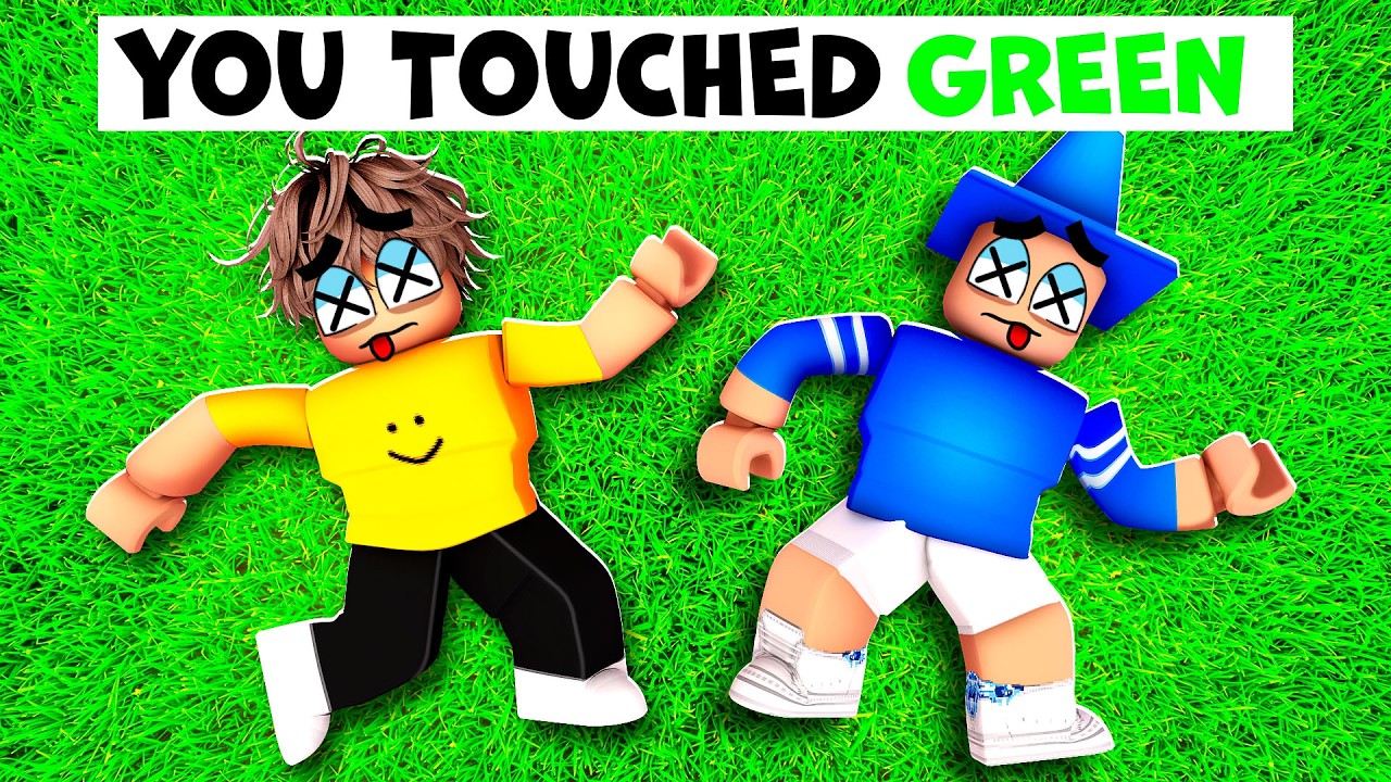 Roblox CAN'T TOUCH THE COLOR with Girlfriend!