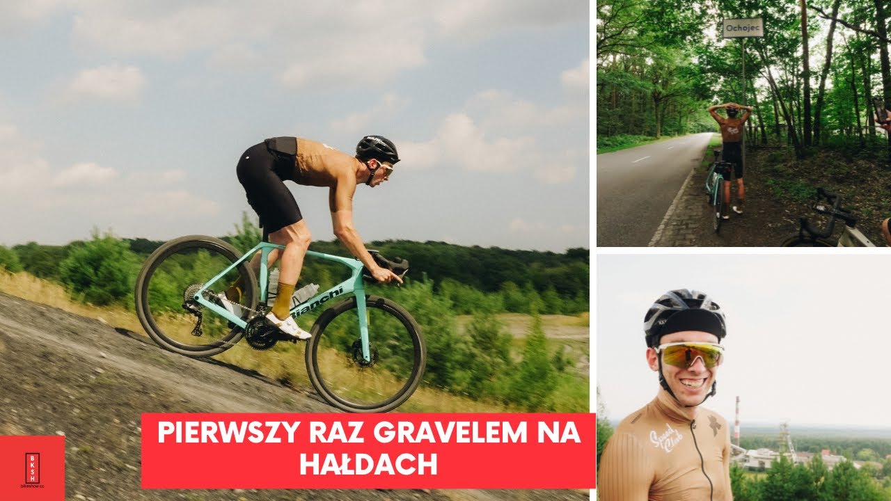 Pierwszy raz Ryśka na hałdach - gravelem po śląskich g&oacute;rach i najwyższy znak drogowy w Polsce