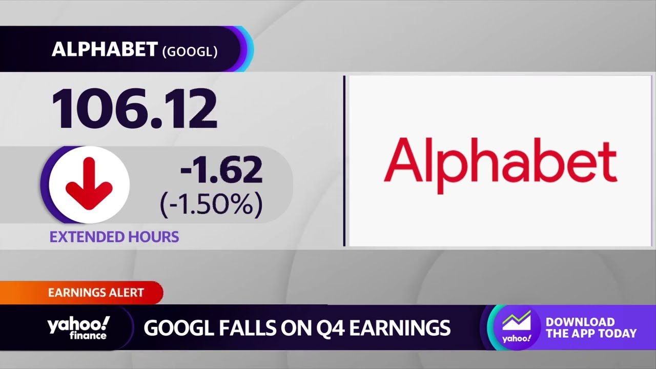 Alphabet earnings: Revenue, EPS miss Q4 estimates