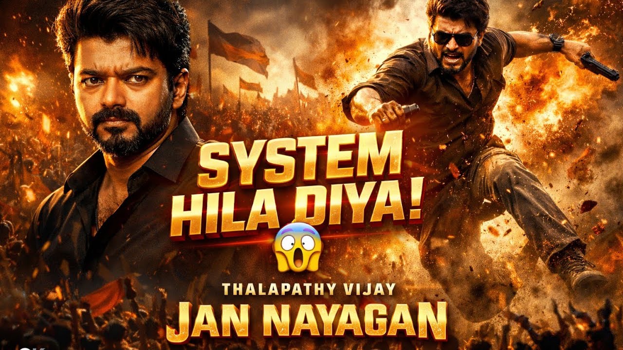 Jan Nayagan Trailer Review: Thalapathy Vijay Ne System Hila Diya! 😱🔥 | GK GORH CINE