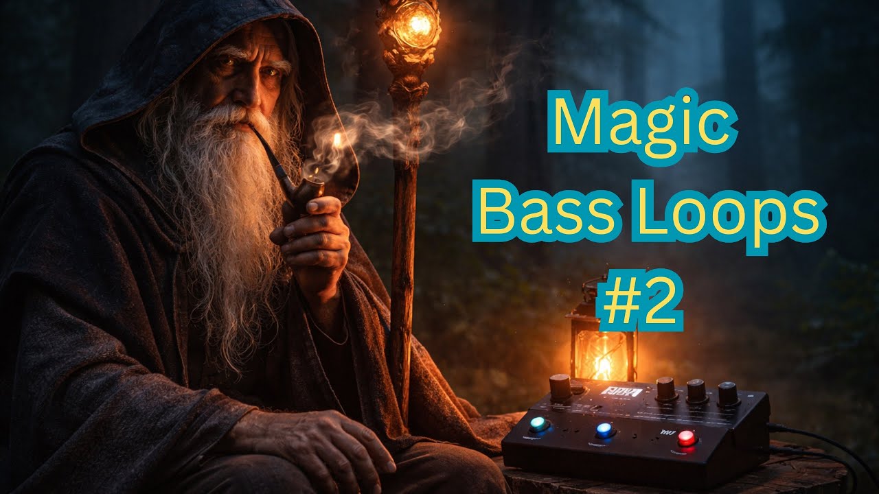 Original Live Looping on Bass — HX Stomp Shuffle Looper Improv🔥