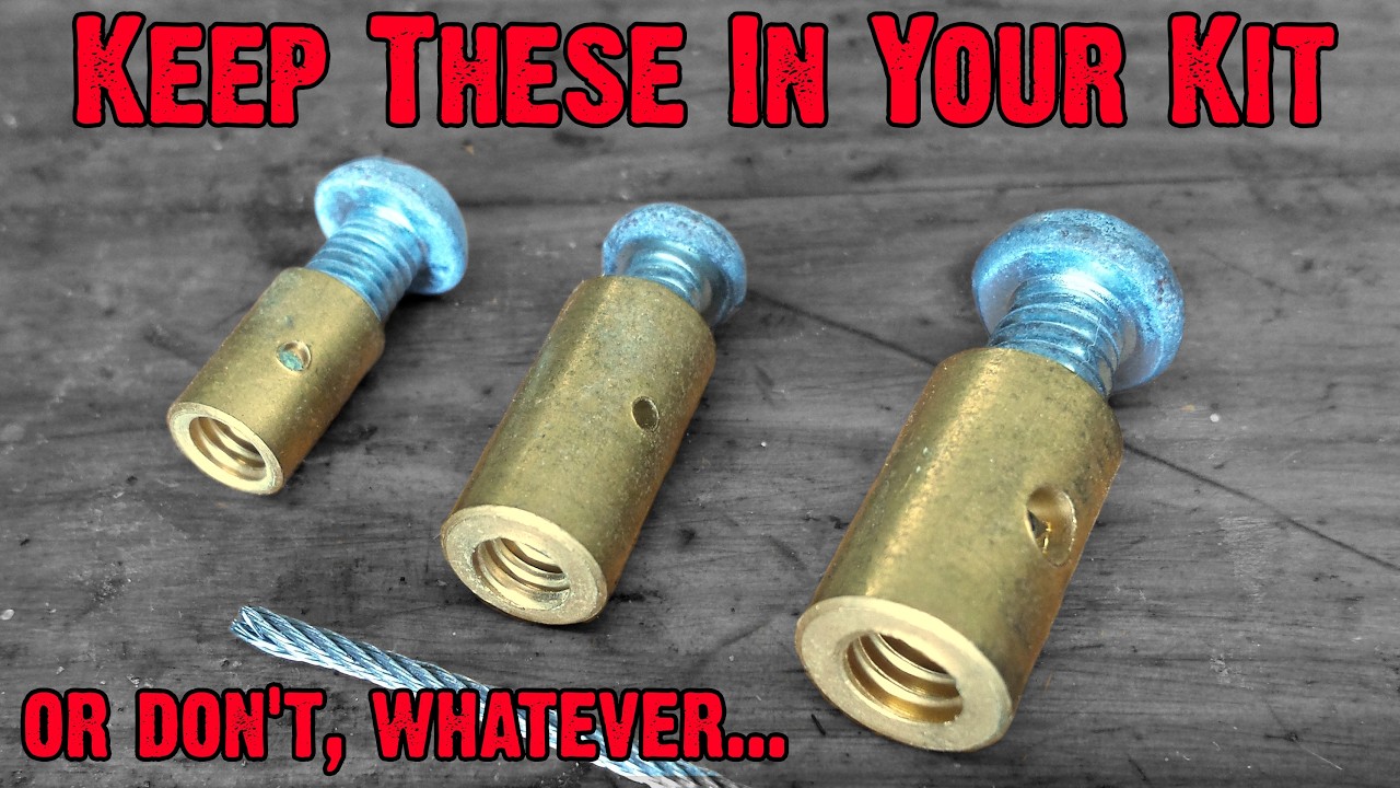 Fix a broken throttle cable with these - What's in the Bag Episode 2