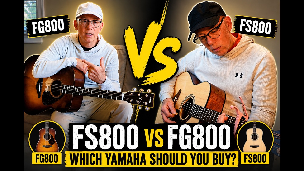 Understanding the differences among the 800 Series Guitars ( FG800, FG800M, FG800J and FS800
