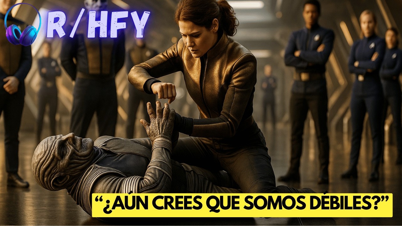 General alienigena golpea a una cadete humana… se arrepiente al instante | Sci-Fi | Historias HFY