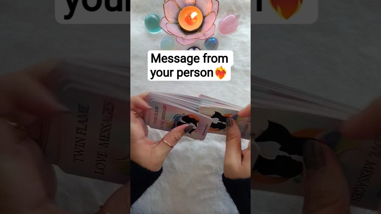 Message from your person ❤️&zwj;🔥 #shorts #tarotreading #lovetarotreading
