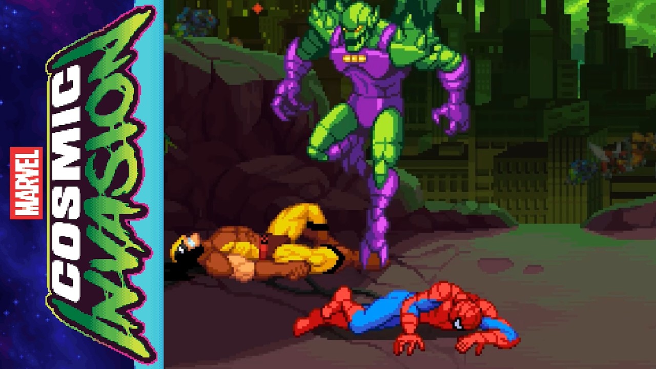 Marvel Cosmic Invasion (Switch 2) 3-Player Online Co-op Part 4: Levels 13-15 + FINAL BOSS