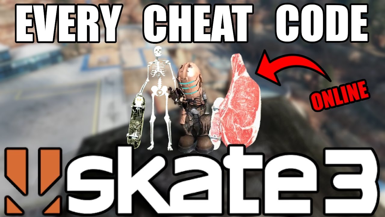 Every CHEAT CODE In Skate 3 (2025)