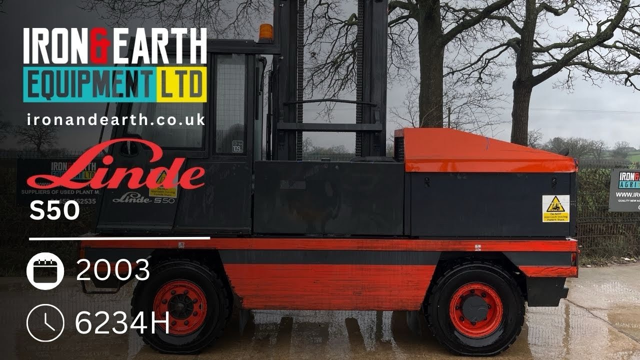 2003 Linde S50 Side Loader