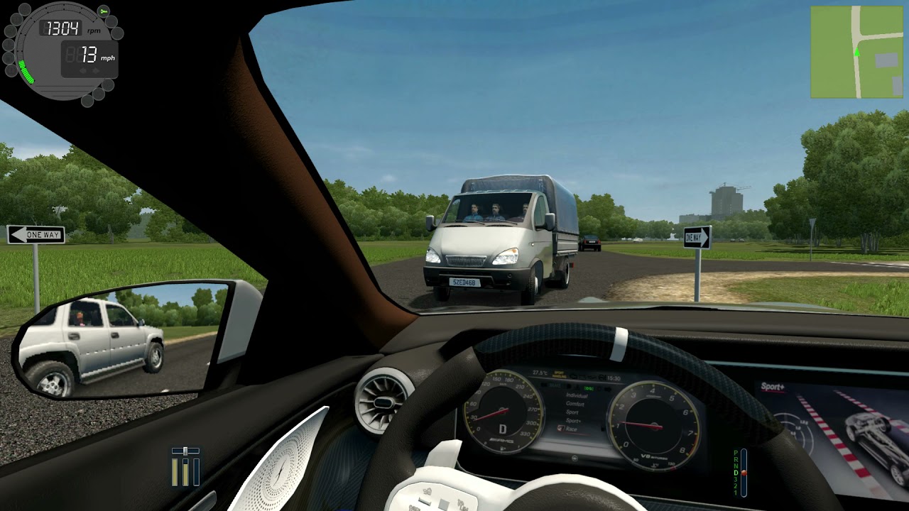 City car Driving - Amg Car Driving - Car Games Gameplay Pc Simulation Games