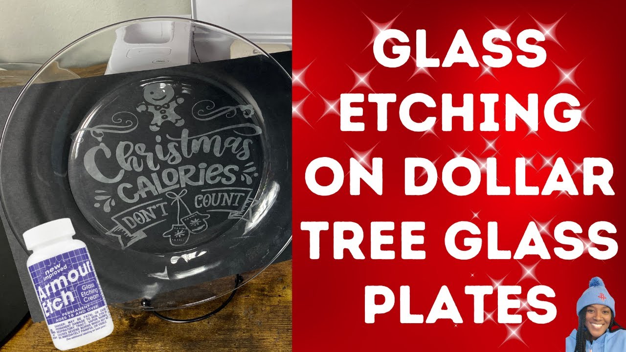 CRICUT EXPLORE AIR 2 FOR BEGINNERS: GLASS ETCHING WITH ARMOUR ETCH  FOR CHRISTMAS