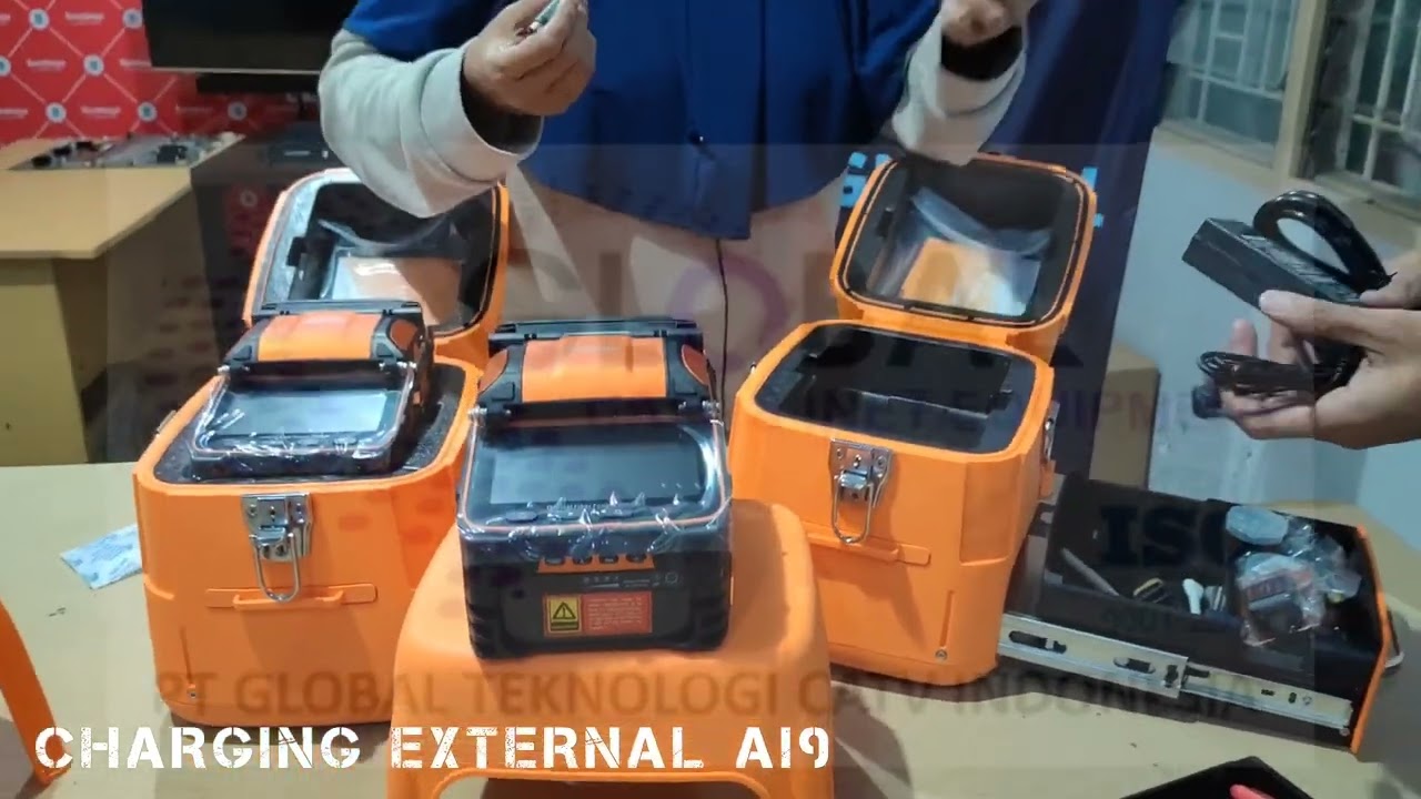 SPLICER SIGNALFIRE AI-9 DAN SPLICER GLOBAL AI-9 DENGAN CHARGE EXTERNAL