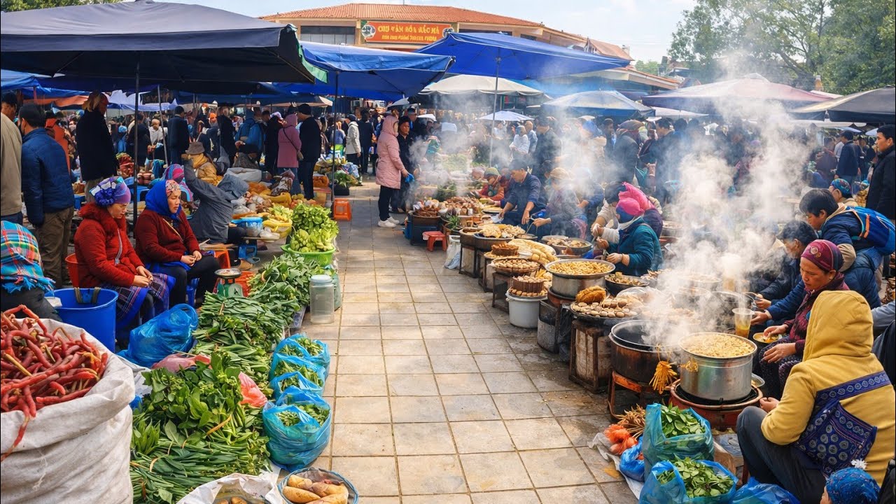 CHỢ TẾT VÙNG CAO - BẮC HÀ NHỘN NHỊP THÁNG CUỐI NĂM 