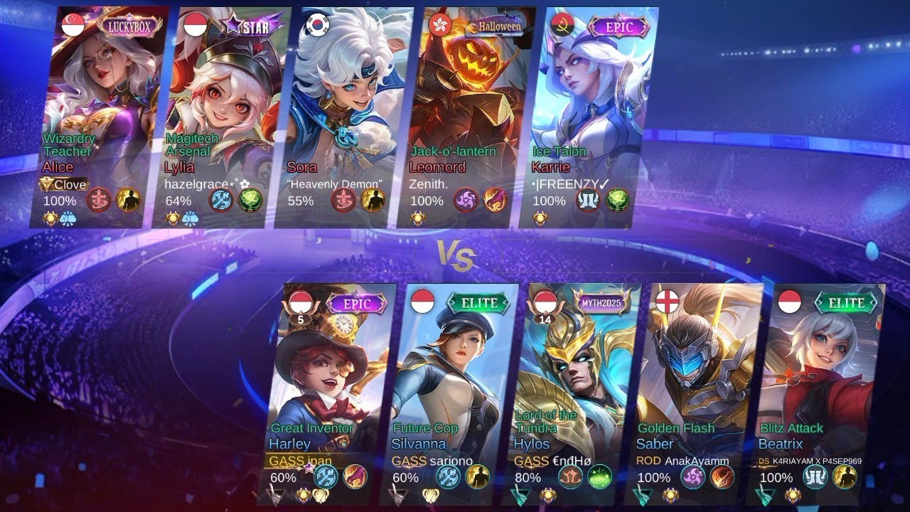 JUNGLER HOKI ||| HARLEY 🔥 #mobilelegends 