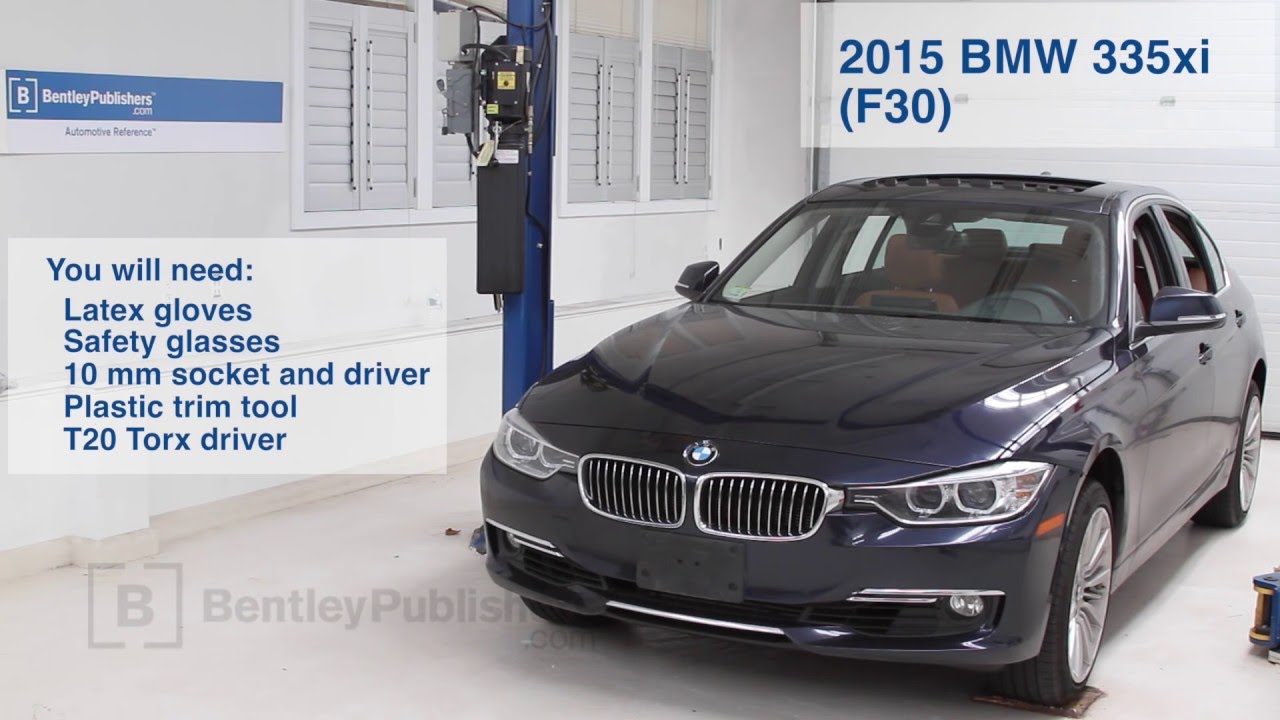 BMW 3 серии 2012-2015: как заменить салонный микрофильтр своими руками