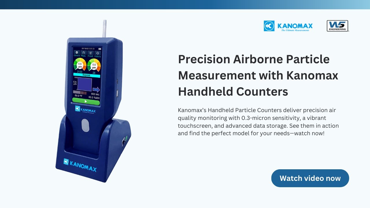 Kanomax Handheld Particle Counters