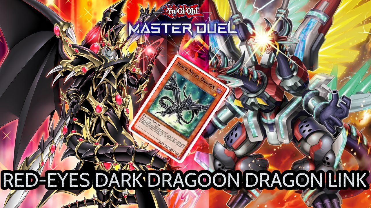 DRAGON LINK - RED-EYES DARK DRAGOON - MASTER DUEL  RANK IN SEASON 36