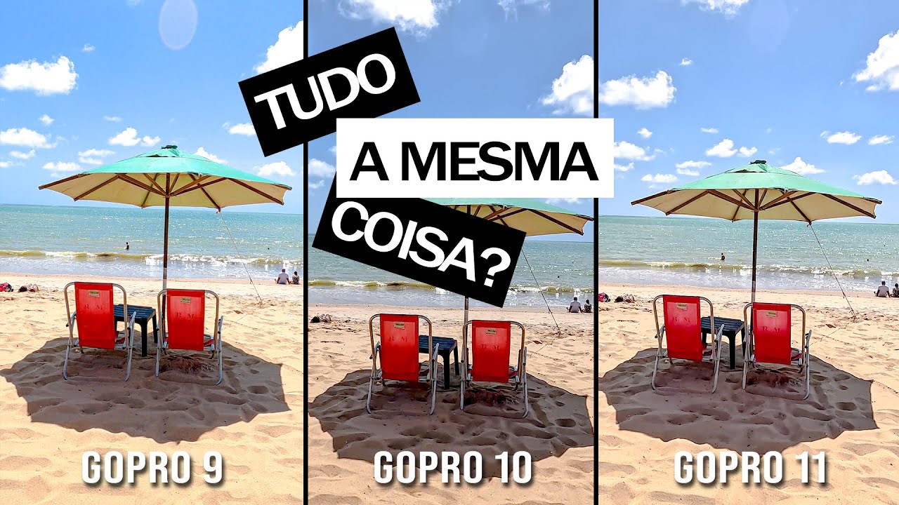 GOPRO HERO 9 vs 10 vs 11 -  COMPARATIVO SINGELO  -  TECH BOX BRASIL