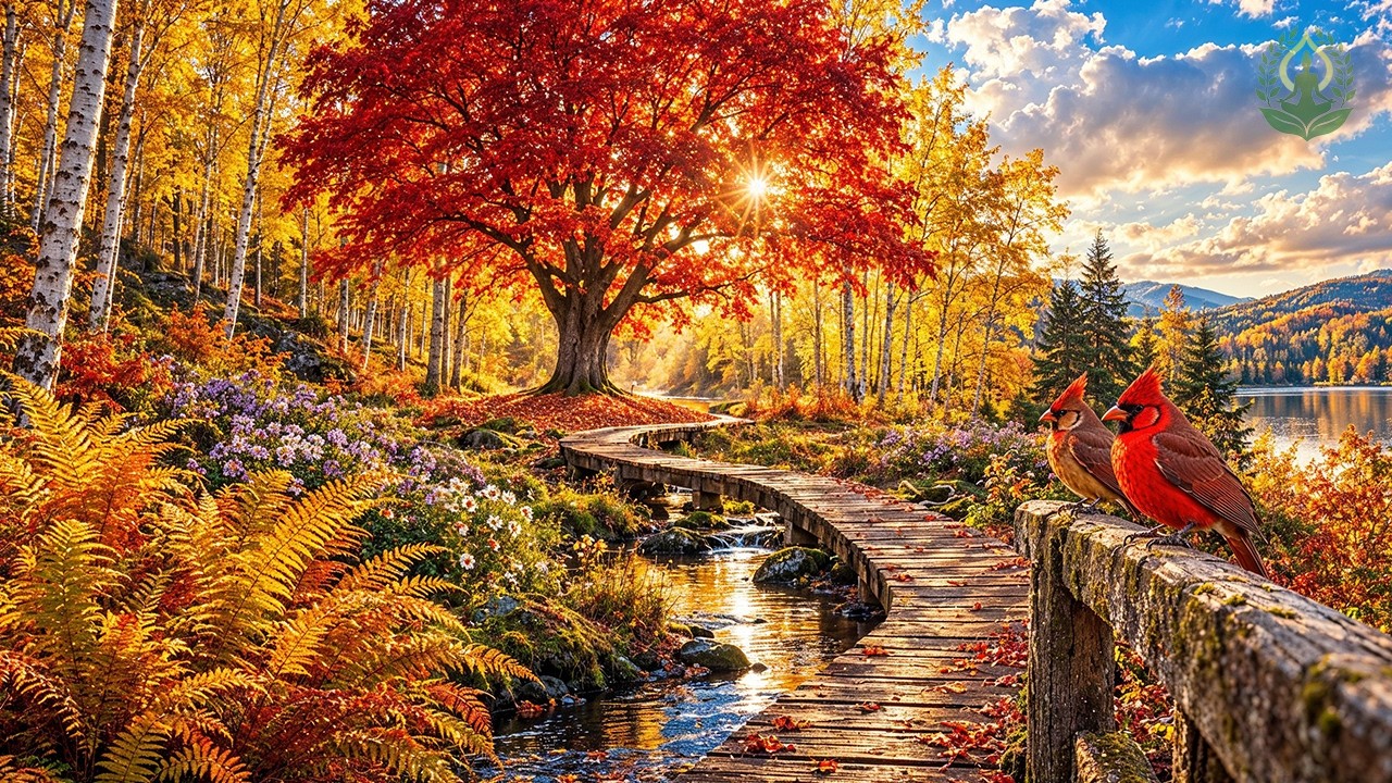 (No Ads) Enchanted Autumn Music 2026 🍁 Gentle Relaxing Melodies for Inner Peace & Calm