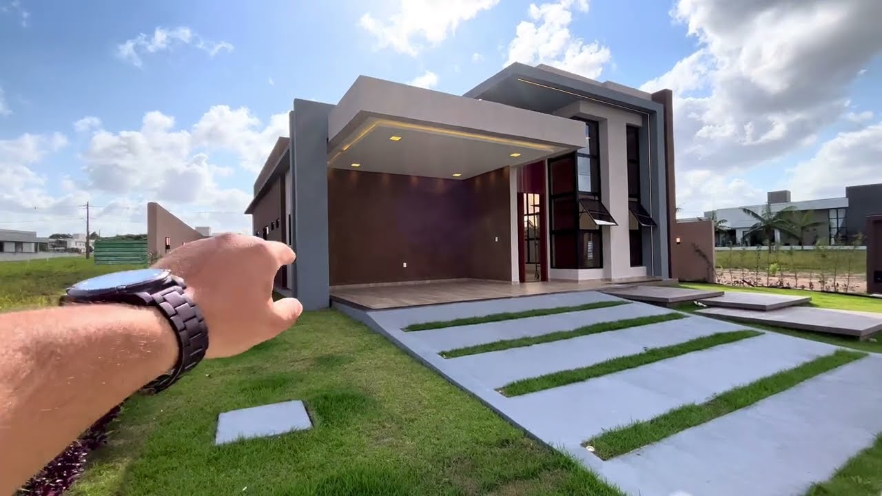 Mini mansão no Alphaville Paraíba com mais de 200m de área construída