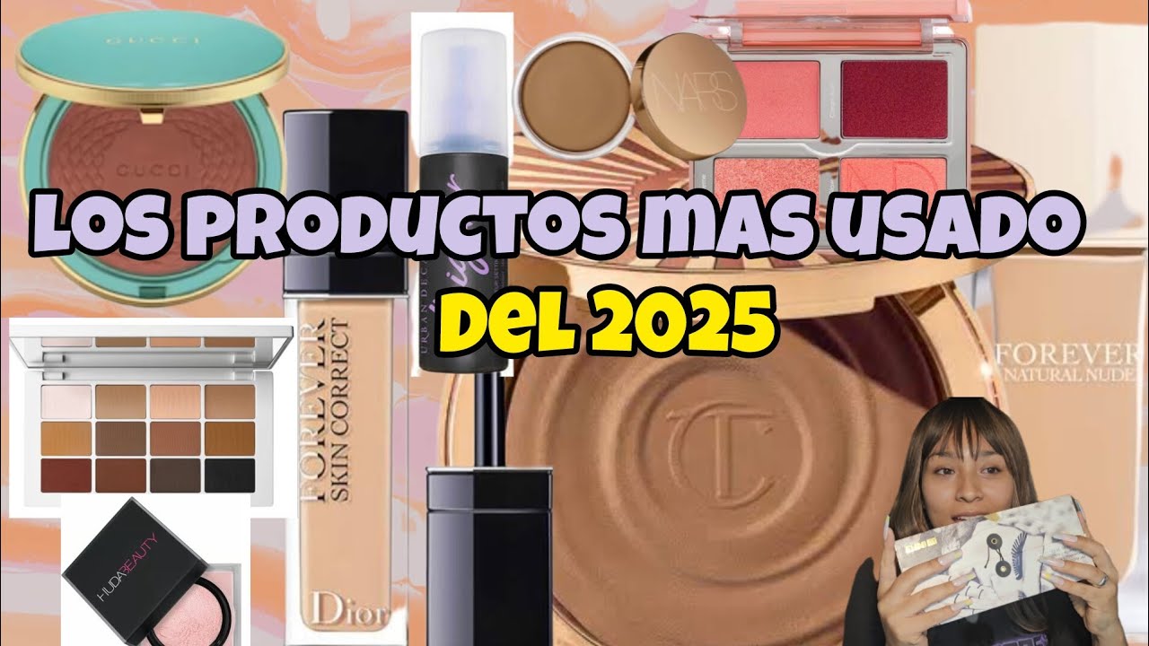 LOS MAQUILLAJES MAS USADO DEL 2025 | #mejores #favorite #2025 #review #respect #makeup #influencer 