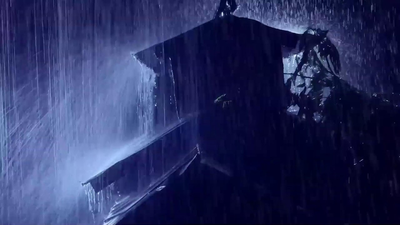Tin Roof Rain ASMR with Thunder for Insomnia